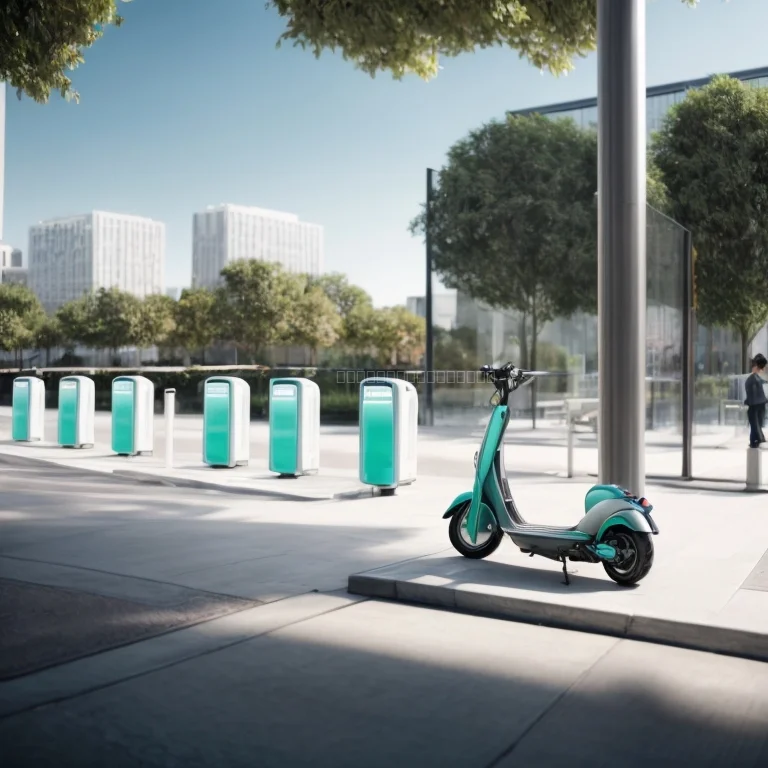 電動スクーターで都内を走る